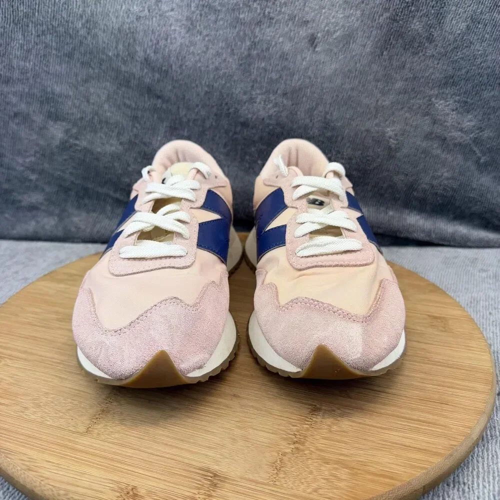 New Balance 237 Shoes Womens Size 7.5 Pink Navy Suede Athletic Sneakers WS237GC